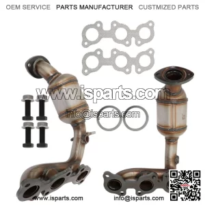 For 2004-2006 Toyota Sienna 3.3L FWD Front+Rear Manifold Catalytic Converter
