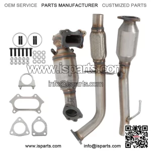 For 2013-2017 Honda Accord 2.4L Front Manifold & Rear Catalytic Converter