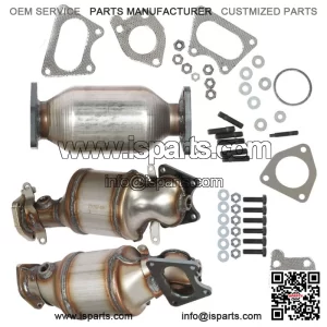 For 2005-2007 Honda Odyssey 3.5L Catalytic Converter 16450 16451 16351 3pcs