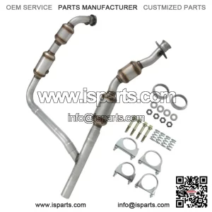 For Ford 2002 2003 2004 F150 4.6L 4WD Direct-Fit Catalytic Converter