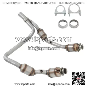 For 2007-2009 Jeep Wrangler JK 3.8L Front Catalytic Converter Y Pipe