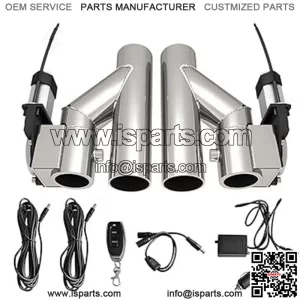 2.5-inch single-opening integrated Y-type exhaust valve remote control two-in-one