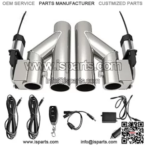 3-inch single-opening integrated Y-type exhaust valve remote control two-in-one