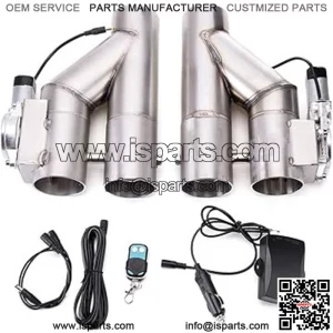 3-inch double-open integrated Y-type exhaust valve remote control 2-in-1