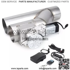 2.5-inch double-open integrated Y-type exhaust valve remote control and manual