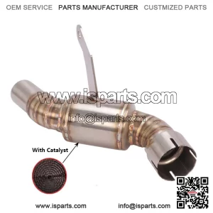 For CF-Moto CLX-700 700CL-X 2020-2024 Exhaust Mid Link Pipe Slip On Stock System