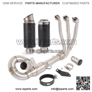 For CFMOTO 675SR 2024 2025 Whole Exhaust System Header Pipe Muffler Silencer Tip