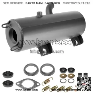 Polaris Scrambler 500 4X4/2X4 2000-2004 Exhaust Muffler Silencer Kit