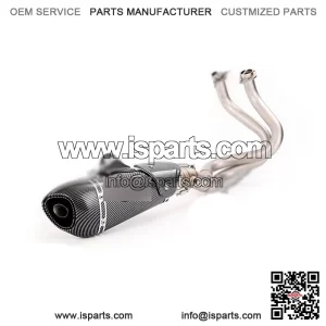 2" Full Exhaust System for Kawasaki Z650/Ninja 650 (2012-2024) - Muffler/Header