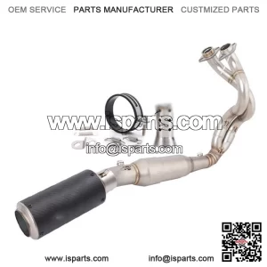 2024-2025 Kawasaki Ninja 650 Z650 Full Exhaust System Header Pipe Carbon Fiber Mufflers