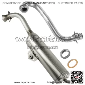 Exhaust Muffler Kit Replacement for Yamaha Kodiak 700 YFM700 Hunter/Special 4x4 EPS (2016-2023)