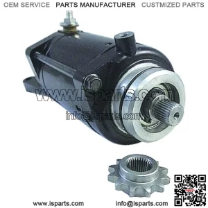 New OEM Starter For Kawasaki EN450A 454 LTD EX500 Ninja 500R 1985-2009 (For: Kawasaki Mule 1000)
