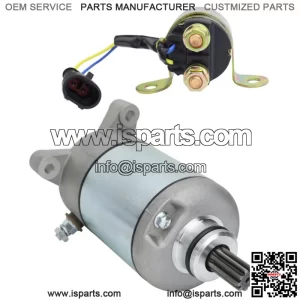 2007-2014 Ranger 400 500 Starter for Polaris 3084981 3090188 with Relay