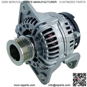 Alternator Compatible With Volvo 1998-2012 and Compatible With John Deere Equipment W/Diesel 1997-2016 0124555009, 0124555017, 0124555020, 0124555027, ABO0372, 40024023, 40024023R