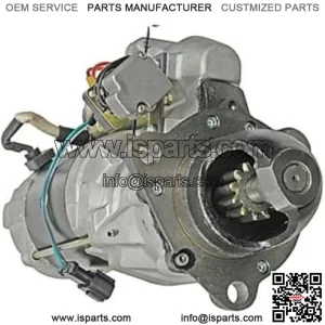 24V Starter Motor Compatible With Komatsu WA600 Wheel Loader Engine SA6D170A By Part Numbers 6008137110 6008137111 6008137112