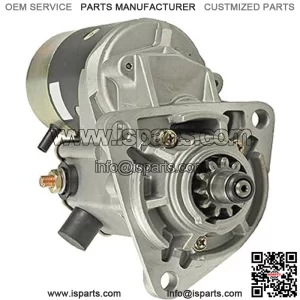 24V Starter Compatible With/Replacement For Hitachi Excavator, Link-Belt LS2800 Isuzu 6BD1 Engine /LS3400 Isuzu 6BG1 Engine /1811001910, 1811002531, 181100-191-0, 181100-191-1