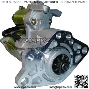 New Starter Compatible With 1994-1999 Mitsubishi Canter FE SERIES Fuso FE507 4D33 4D34T M008T80071, M008T85071, SMT0310, 41048274