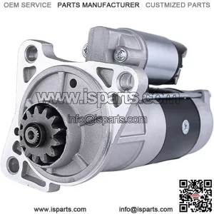 NEW STARTER MOTOR COMPATIBLE WITH KOBELCO SK210-IV M3T57575 ME019911 859353 M003T57575 M003T57575ZC M3T57575ZC ME019911