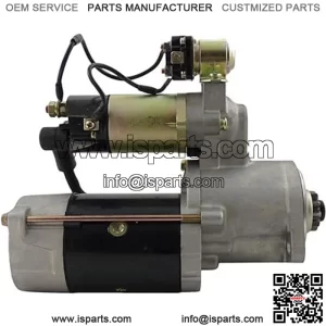 New Premium Starter 24 Volt including Relay for Caterpillar 320N Mitsubishi Forklifts Lift Truck DP40 FD20 FD-25 FD30 FD50 FD70 0R1091 10R2985 1146864 135-2361 1R5538 1R7370 5I7716 LRS01889 LRS01928V