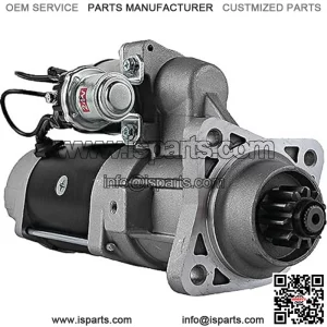 Starter SDR0404 Compatible With/Replacement For Daewoo 26201-7070D, 300516-00055B, 65.26201-7070D, Doosan 65.26201-7070, MISC Manufacturer 140-38121, WAI 33297N, Voltage 24