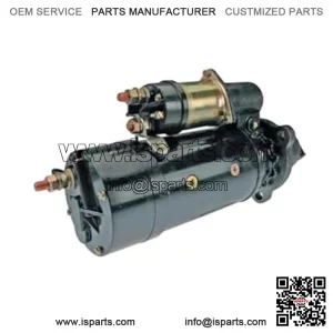 RAREELECTRICAL NEW 24V STARTER MOTOR COMPATIBLE WITH INTERNATIONAL TRUCK 2675 PAYSTAR SERIES 1990367 1990368