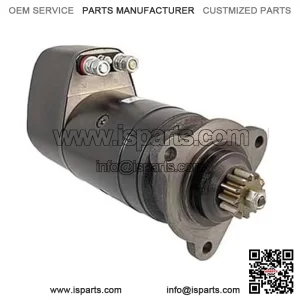 RAREELECTRICAL NEW STARTER MOTOR COMPATIBLE WITH MERCEDES BENZ HEAVY DUTY IS9032 IS9082 91157160 0-001-417-037 0001417037 91157160 51-26201-9123