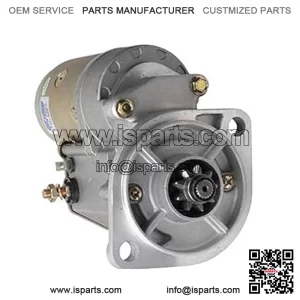 RAREELECTRICAL NEW STARTER MOTOR COMPATIBLE WITH 84 85 GMC S-15 PICKUP TRUCK DIESEL 128000-2880 128000-2881 128000-0960 10465442
