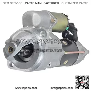 12V 9T Starter Compatible with Komatsu Lift Truck FD20-11 4D95 1988-1990 0-23000-0260