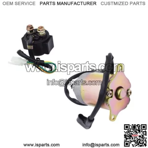 STARTER STARTING MOTOR w/ CABLE RELAY SOLENOID COMBO for Polaris Ranger RZR 170