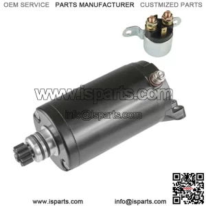 Starter And Relay Solenoid for Bombardier Can-Am Quest 650 / Max 650 2002-2004