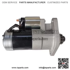 1986S00531-STARTER,12-VOLT 8 TEETH MITSUBISHI L3E ENGINE