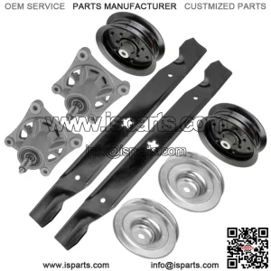 Deck Spindle Blade & Pulley for Poulan 587125201 PP42 532129861 42"