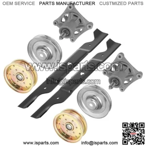 Spindle Blade & Pulley for Husqvarna EZ4220 EZ4624 EZ4822 EZ5224 42" 46" 48" 52"