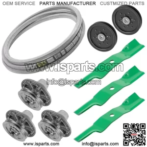Deck Spindle & Blade Pulley Belt for John Deere F620 F680 F687 ZTrak 48" 54" 60"