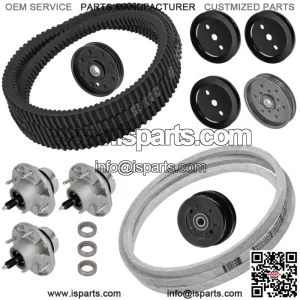Deck Spindle Pulley Belt for John Deere LX200 GT225 GT235 GT245 LT170 48"