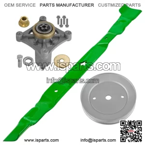 30" Deck Spindle & Blade Kit For Husqvarna RZ3016 For Poulan Pro 301ZX
