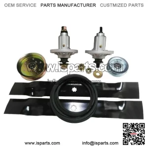 42" Mower Deck Rebuild Kit Fits JD LA115 100 Series Spindles Blades
