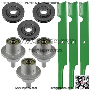 61" Deck Spindle Pulley & Blade for Ferris DDS61 5901115 DD61BVE HydroWalk
