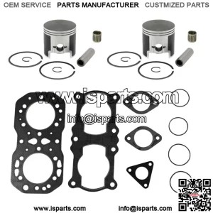 SPI Standard Bore Top End Repair Kit for Polaris Snow 1996-1997 500 L/C 72mm (For: Polaris WideTrak LX)