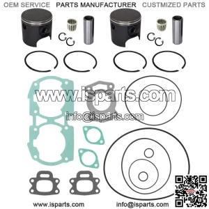 Standard Bore Top End Repair Kit for Sea-Doo 580 1990-1996 76mm
