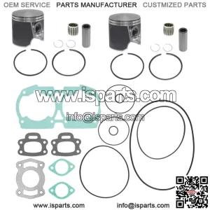 Standard Bore Top End Repair Kit for Sea-Doo 650 1993-96 XP GTX SPX 78mm