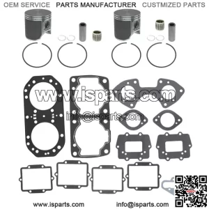 Top End Repair Kit fits Kawasaki Many 1996-02 750 STD Bore 80mm