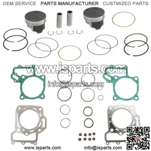 Standard Bore Top End Kit for Kawasaki 650 Prairie & Brute Force SRA 80mm