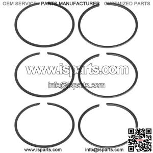 3  Piston Ring Kits for Polaris Many 1996-1999 1050 PWC Standard Bore 81mm