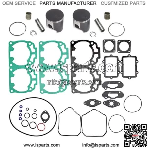 Standard Bore Top End Repair Kit for Ski-Doo 600 HO 2003-08 SINGLE RING 72mm
