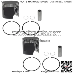 2  Piston Kits for Sea-Doo Many 1998-2002 951 non-DI .020 Over Bore 88.5mm