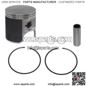 Piston Kit fits Kawasaki 1986-1996 650 SX X2 TS SC .020 Over Bore 76.5mm