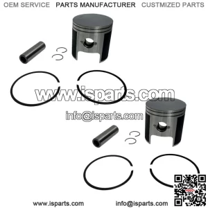 2  Piston Kits 1994-1995 for Arctic Cat ZR440 ZR 440 Standard Bore 68mm