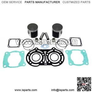 2  .020 Over Pistons, Bearings & Gasket Kit for Yamaha Banshee 350 64.5mm
