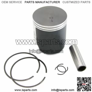 Size A (66.35mm) Piston Kit fits Kawasaki 2005-2007 KX250 Standard Bore 66.4mm